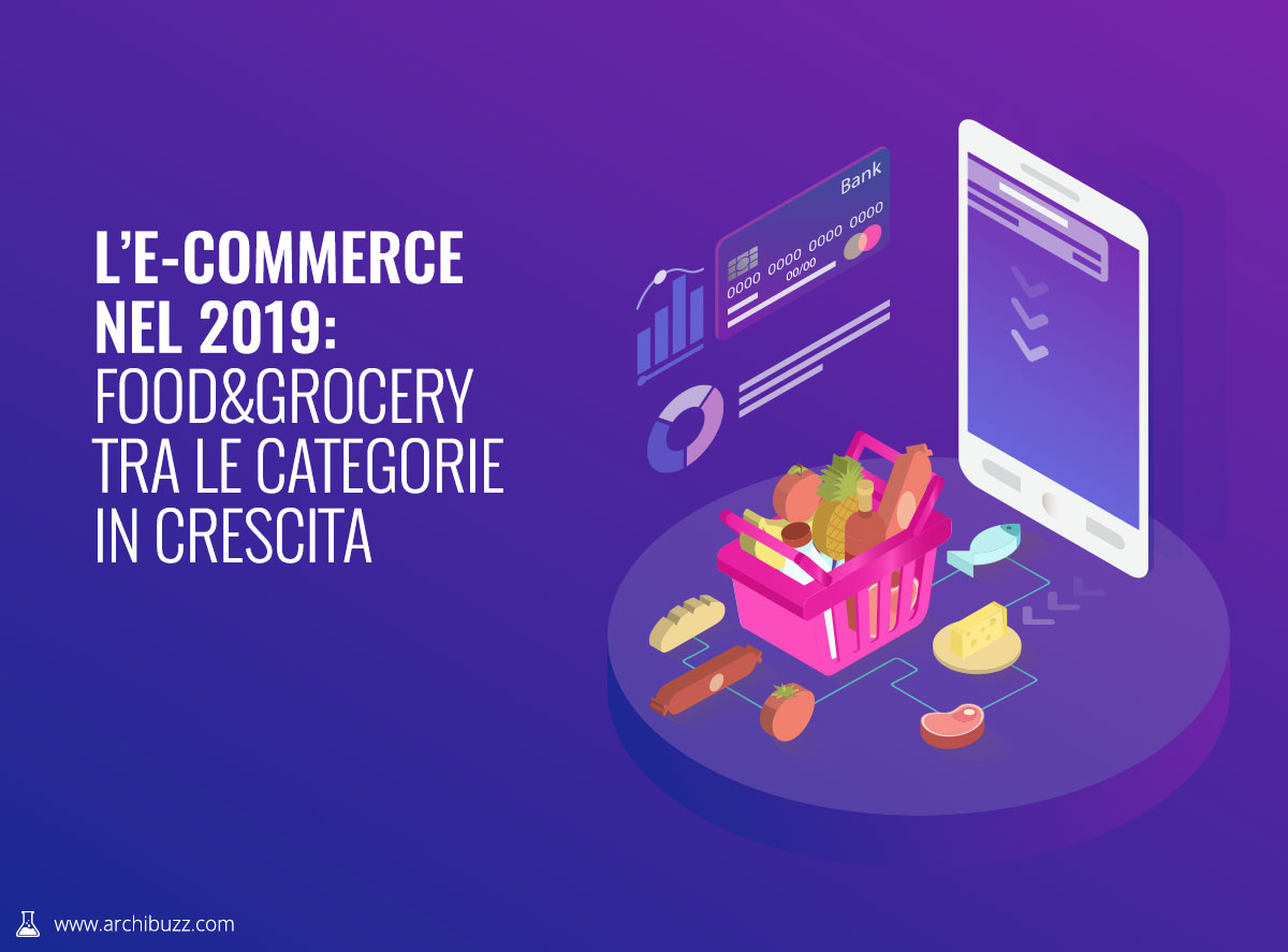 Realizzazione siti e-Commerce nel 2019: Food&Grocery tra le categorie in crescita