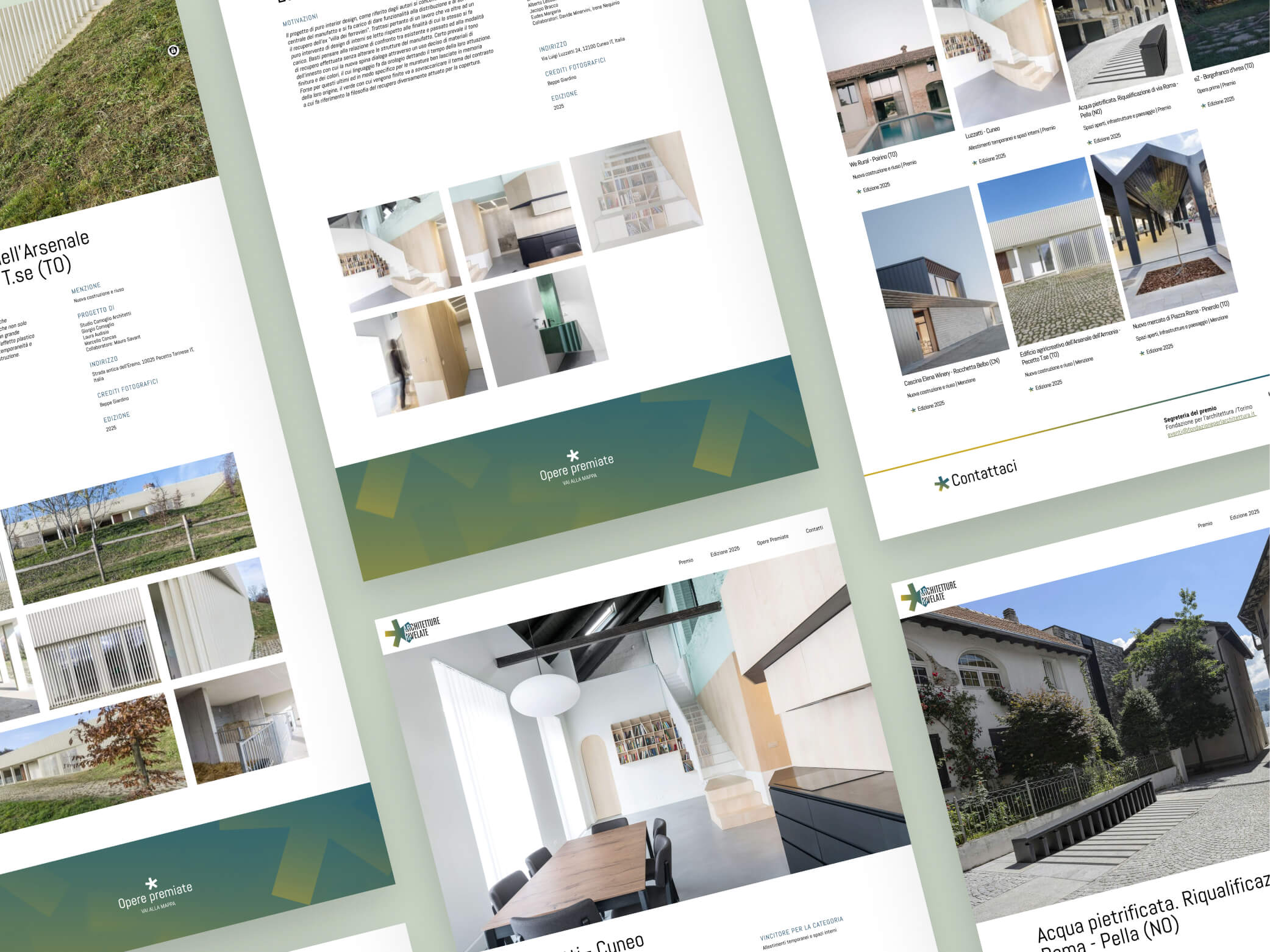 pagine interne sito architetture rivelate