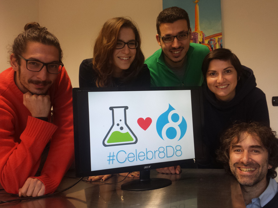 Celebr8d8 Drupal 8 Release archibuzz team