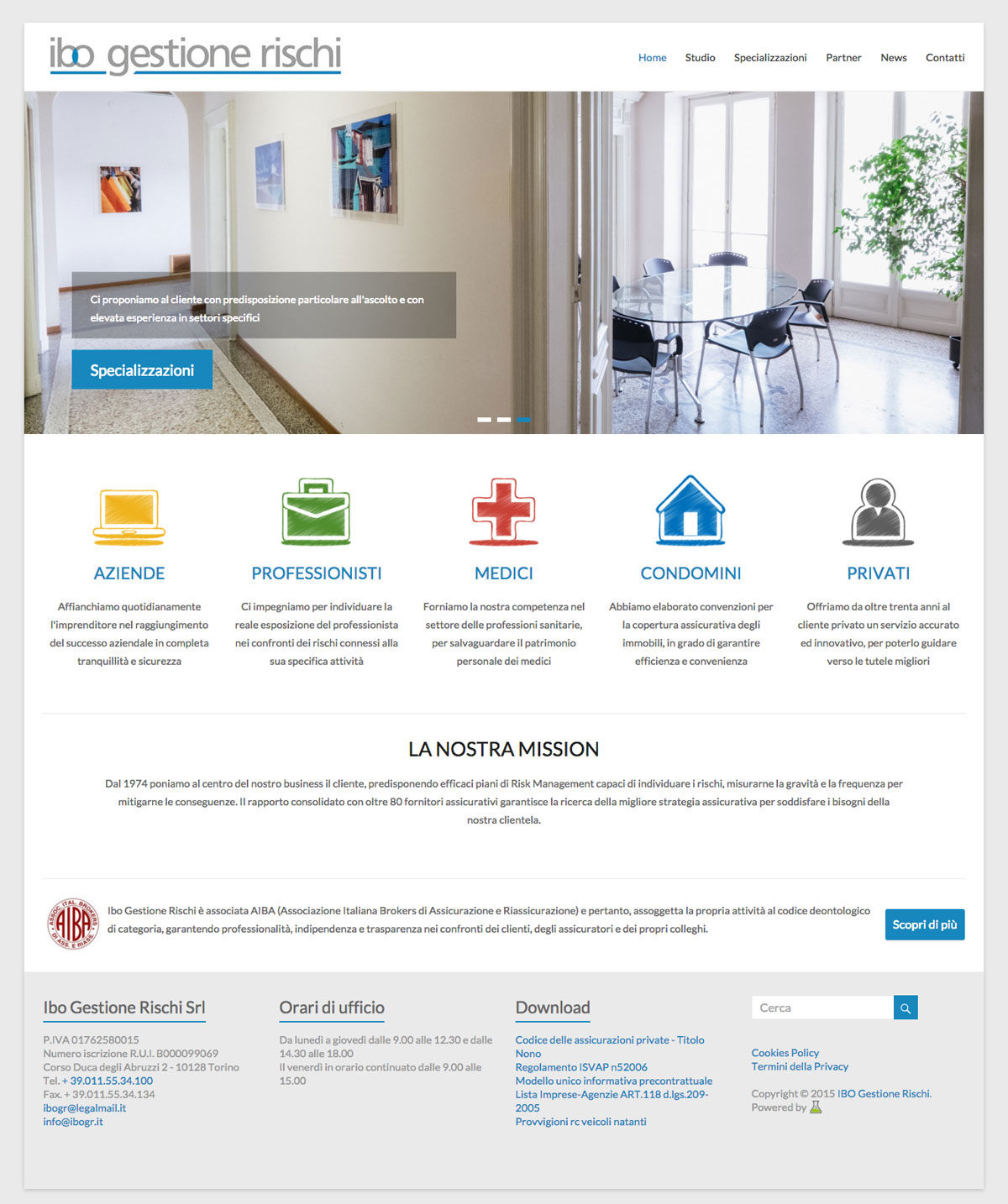 ibo gestione rischi homepage archibuzz