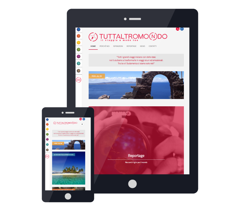 Responsive Design Tuttaltromondo Responsive Design Tuttaltromondo