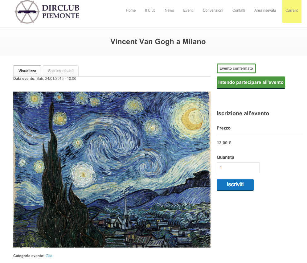 Prenotazione visita mostra Vincent Van Gogh a Milano