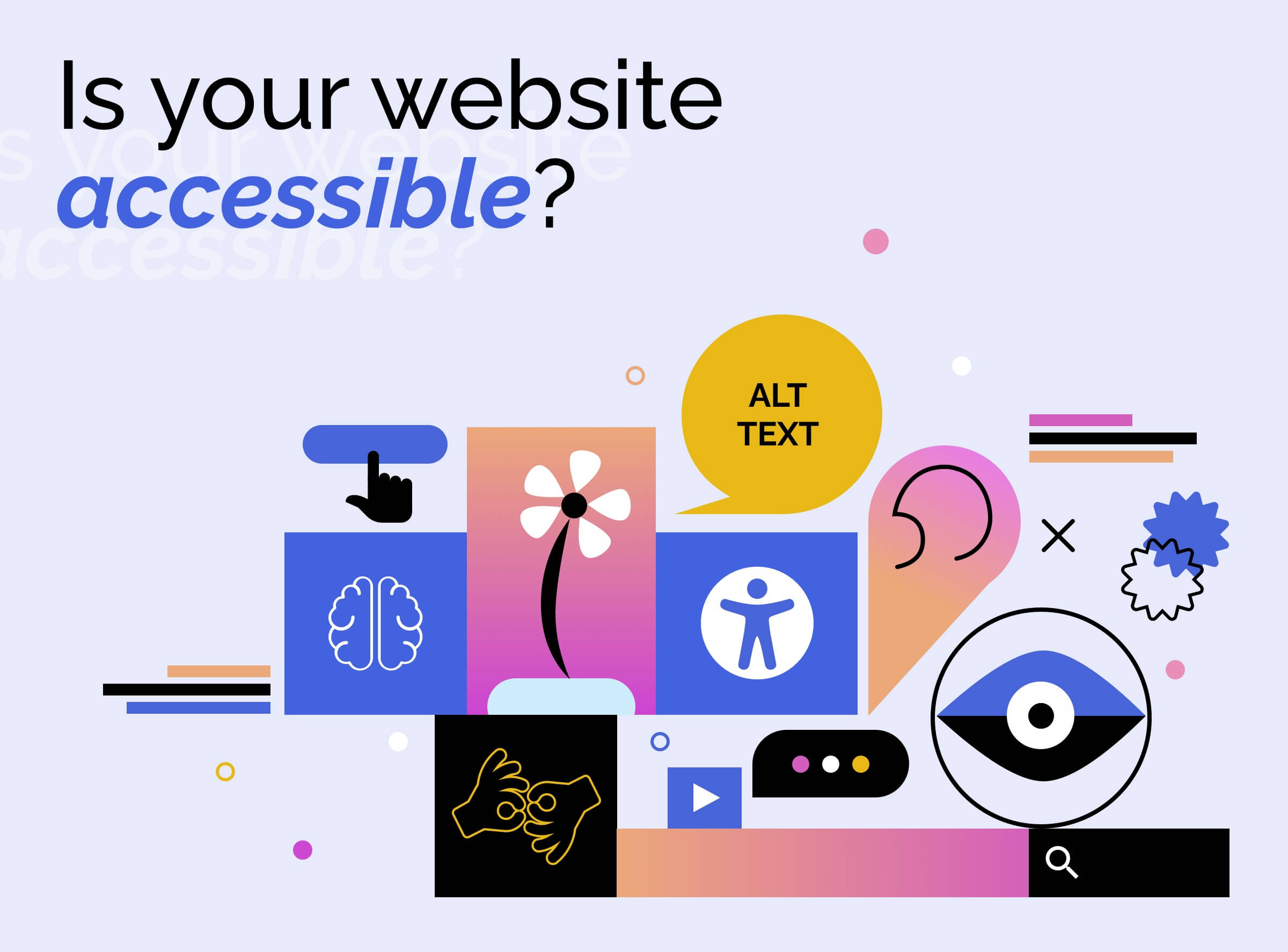 Is your website accessible? Update it according to the standards of the European Accessibility Act