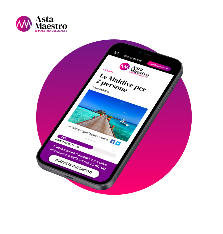 Asta Maestro su mobile