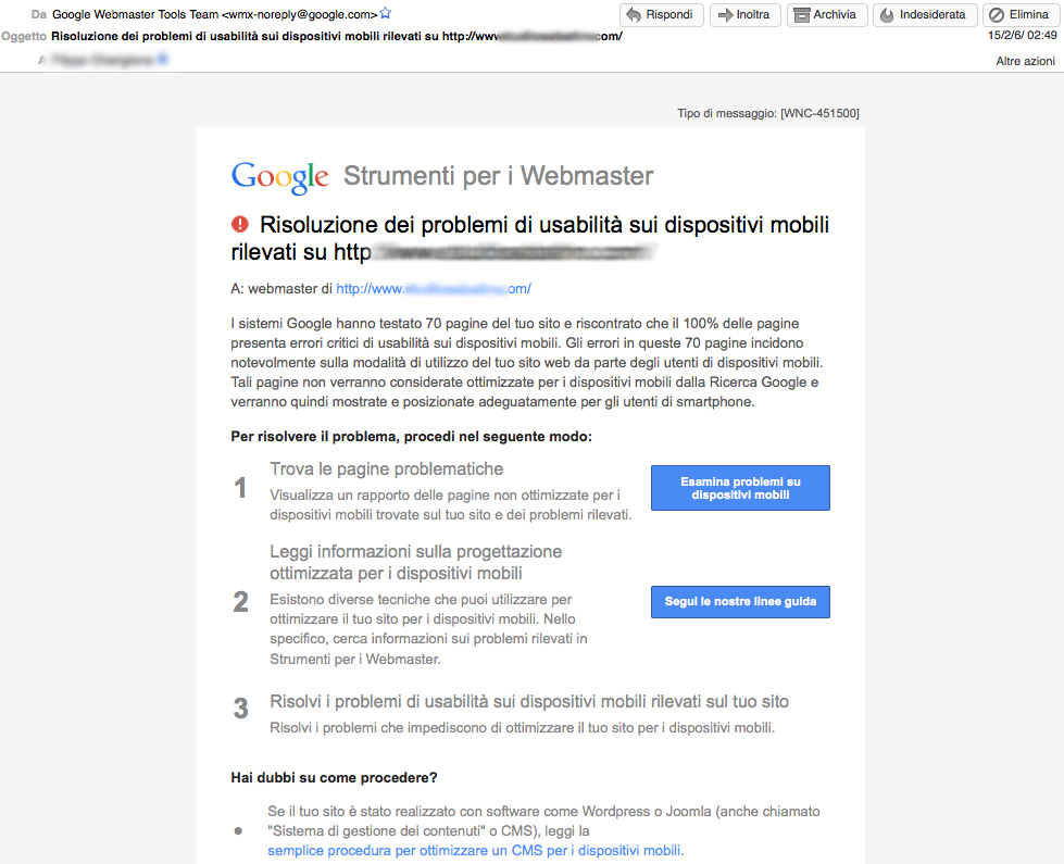 google webmaster tool