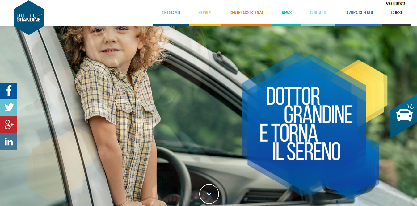 Nuovo sito di Dottor Grandine powered by Archibuzz