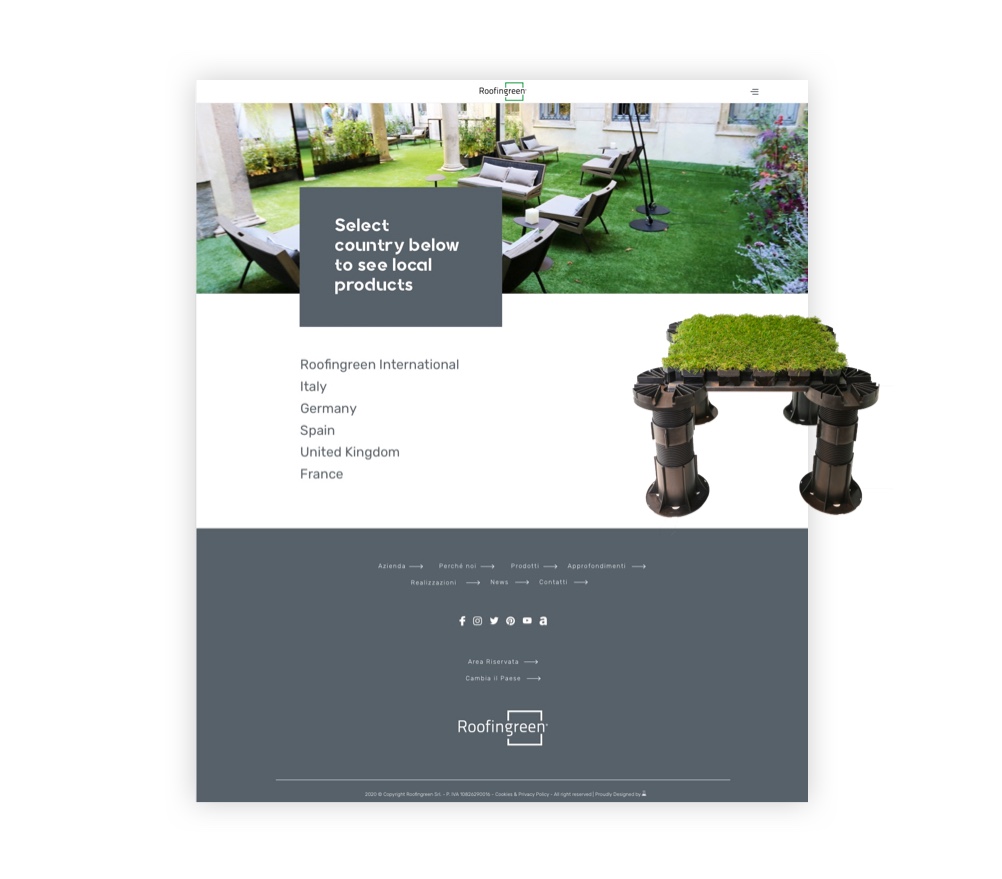 Graphic restyling and website creation for Roofingreen - 04