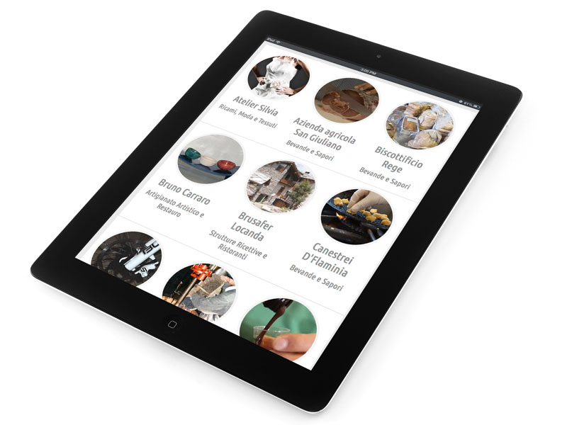 Aziende - tablet Aziende - tablet