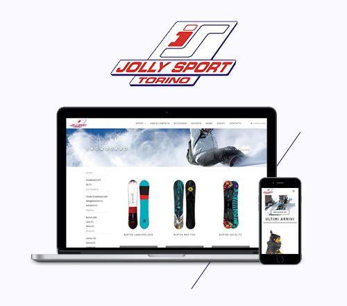 Presentazione Web e Mobile di Jolly Sport