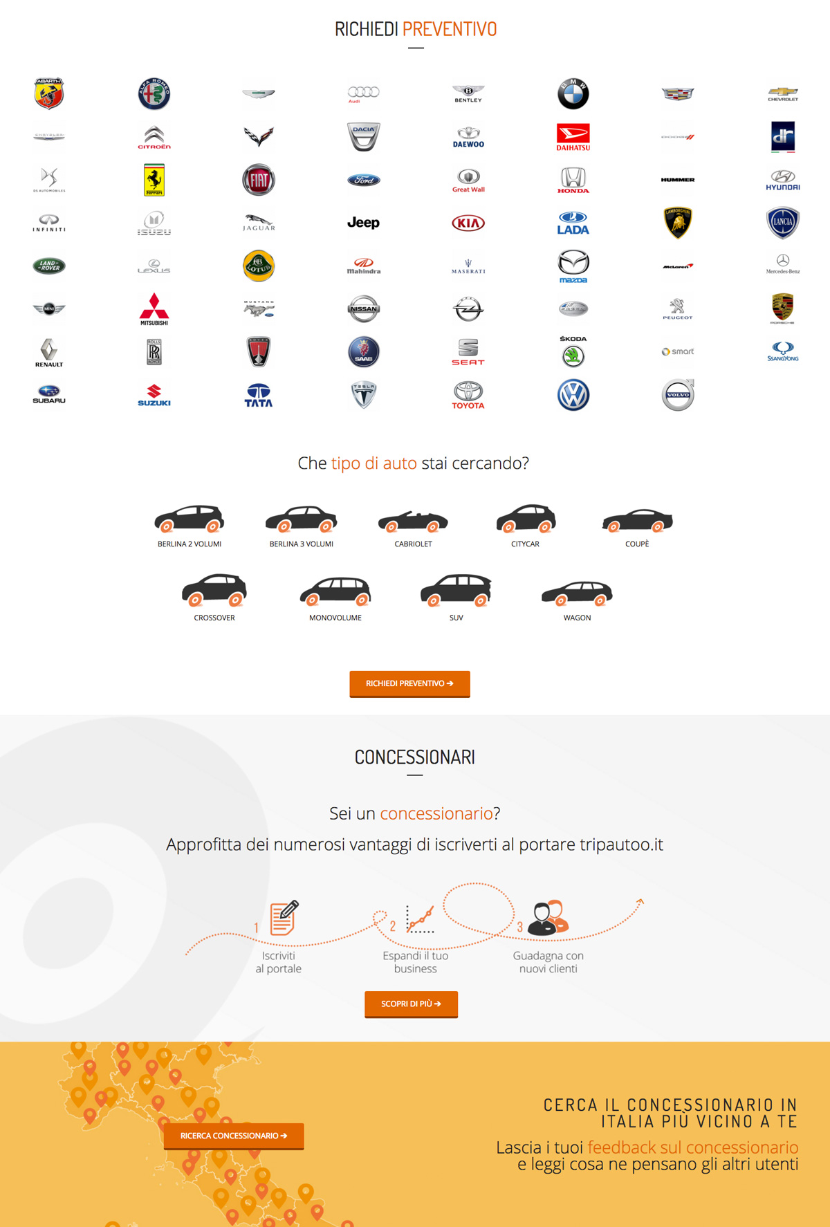 tripautoo sito web homepage archibuzz tripautoo sito web homepage archibuzz