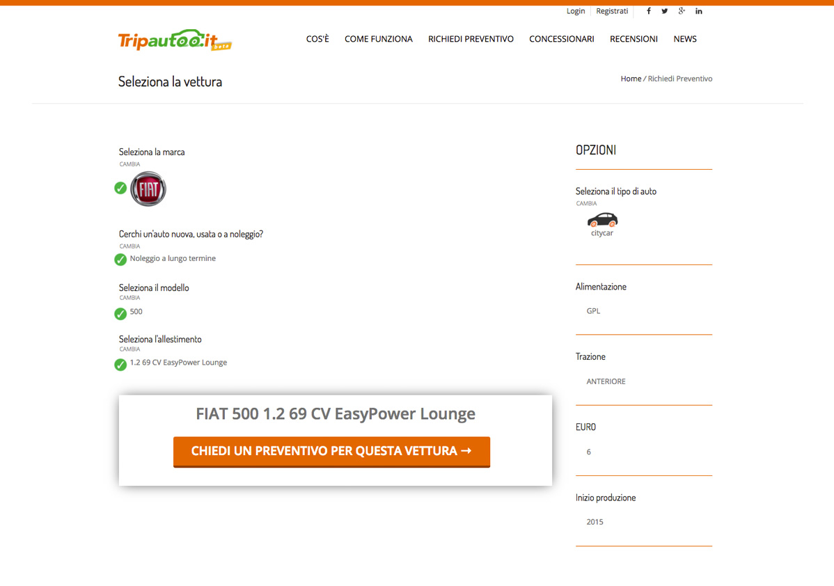 tripautoo sito web preventivo archibuzz tripautoo sito web preventivo archibuzz