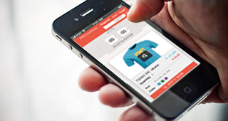 un telefono mostra l'app Wowket